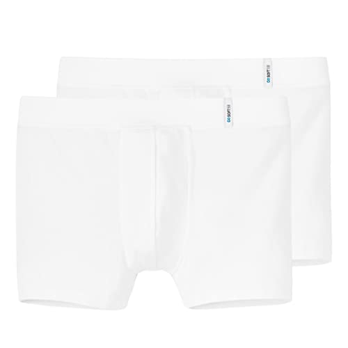 Schiesser - Long Life Soft - Shorts Pants - 149045-2er Spar-Pack (7 Weiß) von Schiesser