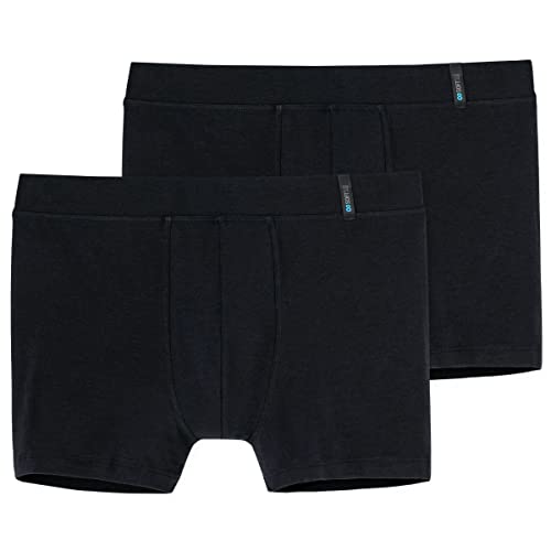 Schiesser - Long Life Soft - Shorts Pants - 149045-2er Spar-Pack (8 Blauschwarz) von Schiesser