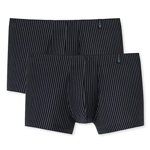 Schiesser - Long Life Soft - Shorts Pants - 149047 - 2er Spar-Pack (8 Blauschwarz) von Schiesser