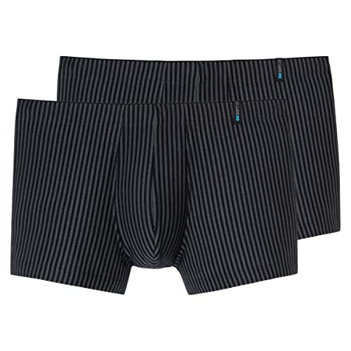Schiesser - Long Life Soft - Shorts Pants - 149047-2er Spar-Pack (8 Blauschwarz) von Schiesser