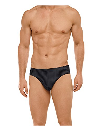 Schiesser Long Life Soft Super Mini Slips 2er Pack Blue-Black L (6) von Schiesser