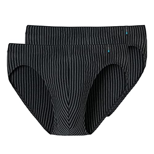 Schiesser - Long Life Soft - Supermini - 149046-2er Spar-Pack (6 Blauschwarz) von Schiesser