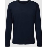 Schiesser Longsleeve aus Baumwolle Modell 'LANGARMSHIRT RUN' in Marine, Größe L von Schiesser