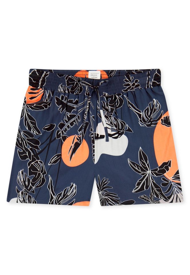 Schiesser Loungehose Damen Hose kurz Mix+Relax von Schiesser