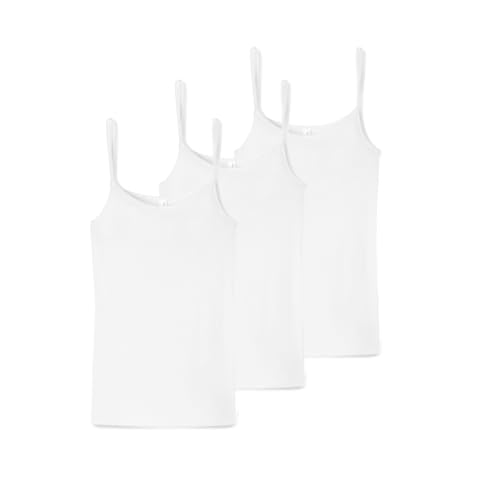 Schiesser - Luxury - Spaghetti Top - 3er Pack (44 Weiß) von Schiesser