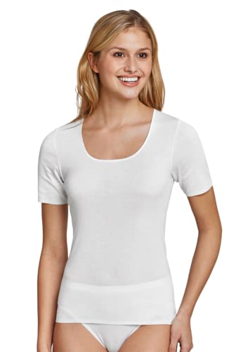 Schiesser Luxury T-Shirt 2er Pack White 42 von Schiesser