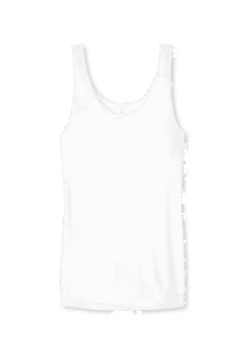 Schiesser Luxury Trägertop 4er Pack White 40 von Schiesser