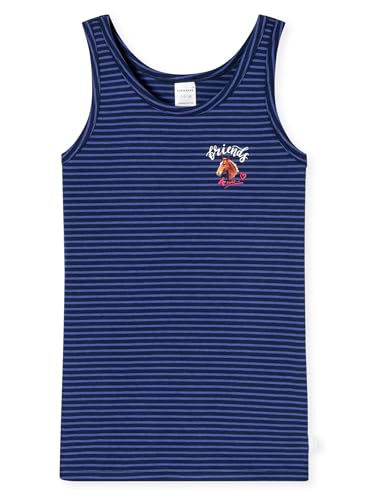 Schiesser Mädchen 2 Pack Unterhemd Bio Baumwolle - 95/5 Organic von Schiesser