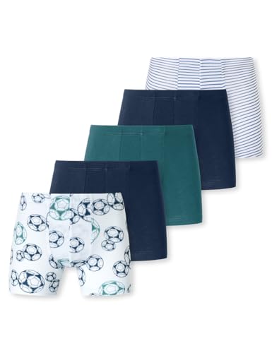 Schiesser Mädchen 2 Pack Unterhemd Unterwäsche Feinripp-100% Organic Bio Baumwolle-Größe 92 bis 140 Boxershorts, Sortiert 4_181797, 98 (2er Pack) von Schiesser