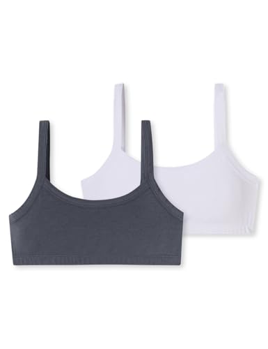 Schiesser Mädchen 2 Pack Unterwäsche Bustier-Fresh Vibe-Größe 140 bis 176 BH, Sortiert 4_181940, 140 cm von Schiesser