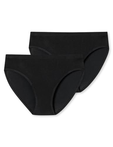 Schiesser Mädchen 2Pack Slip-Atmungsaktiv-Fresh Vibe Unterwäsche, Sortiert 1_181941, 164 von Schiesser