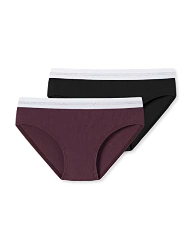 Schiesser Mädchen 2pack Panties Unterwäsche, Sortiert 3, 164 von Schiesser