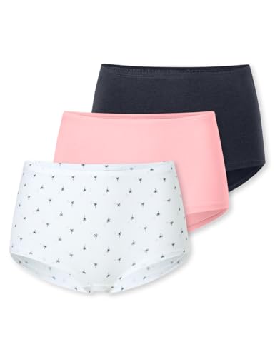 Schiesser Mädchen 3 Pack Unterwäsche Shorts weiches Bündchen-95/5 Organic Bio Baumwolle-Größe 140 bis 176 Boxershorts, Sortiert 3_181938, 152 (3er Pack) von Schiesser
