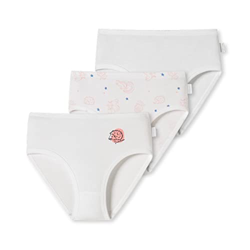 Schiesser Mädchen 3pack Hüftslips Unterwäsche, Sortiert 1, 104 von Schiesser