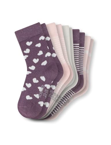 Schiesser Mädchen 5 Pack Hearts Socken, Sortiert 2_183285, 27-30 von Schiesser