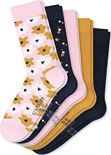 Schiesser Mädchen Teens 5 PACK Socken Strümpfe - Größe 31 bis 42 von Schiesser