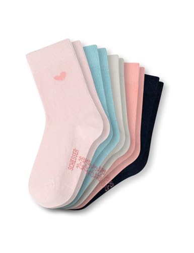 Schiesser Mädchen 5 Pack Uni Socken, Sortiert 3_183285, 23-26 von Schiesser
