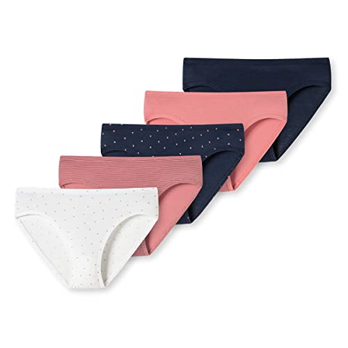 Schiesser Mädchen Slips 5 Pack Unterwäsche, Sortiert 3, 92 von Schiesser