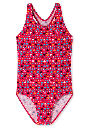 Schiesser Mädchen badpak meisje Badeanzug, Rot, 164 EU von Schiesser