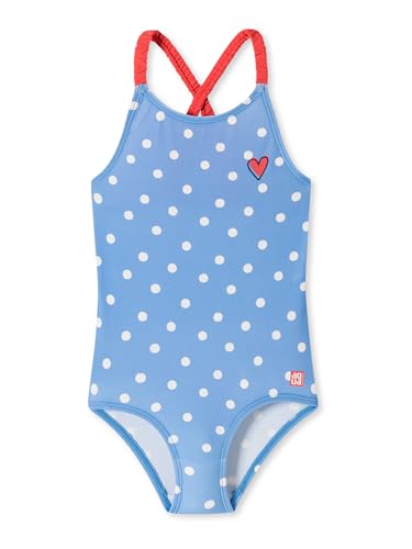 Schiesser Mädchen Badeanzug Aqua Kids Girls - hellblau - Größe 104 von Schiesser