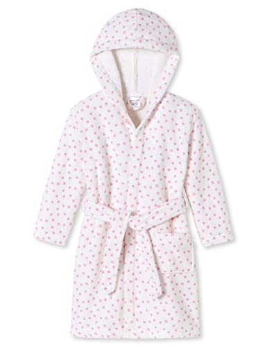 Schiesser Mädchen - Velour Größe 92 Bis 140 Bademantel, Weiss_179492, 104 EU von Schiesser