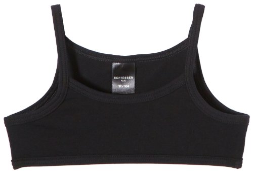 Schiesser Mädchen Bustier' BH, Schwarz (000-schwarz), 152 (10-11Y) von Schiesser