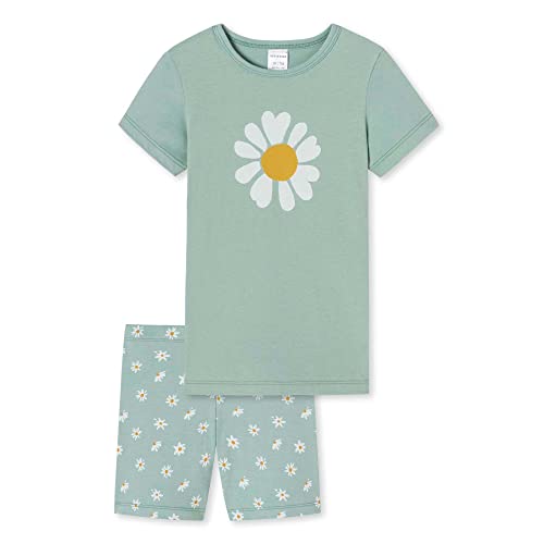 Schiesser Mädchen Kurzer Schlafanzug Pyjamaset, Khaki, 116 von Schiesser