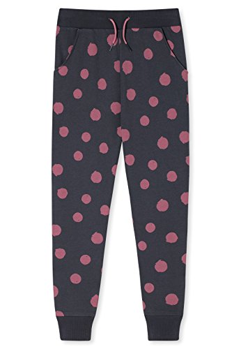 Schiesser Mädchen Mix & Relax Joggpants Schlafanzughose, Grau (Graphit 207), S von Schiesser