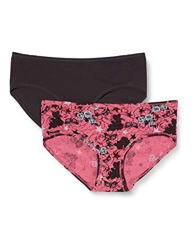 Schiesser Mädchen Multipack 2Pack Panties Unterhose, Mehrfarbig (Sortiert 1 901), 176 (Herstellergröße: L) (2er Pack) von Schiesser