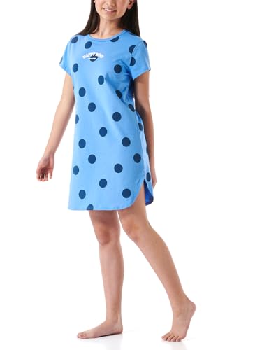 Schiesser Mädchen Nachthemd - 100% Organic Bio Baumwolle - Größe 140 bis 176, hellblau_180952, 140 von Schiesser