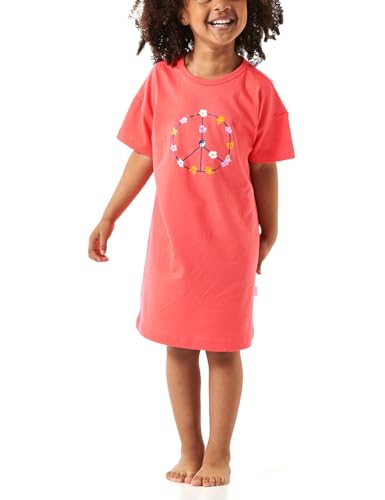 Schiesser Mädchen Nachthemd-100% Organic Bio Baumwolle-Größe 92 bis 152 Nachthemd, rot_181045, 104 von Schiesser