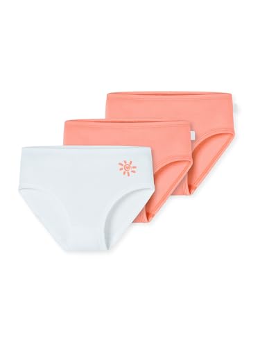 Schiesser Mädchen Panty 3-Pack Fine Rib Multipack - apricot - Größe 140 von Schiesser