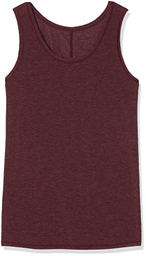 Schiesser Mädchen Personal Fit Tank Top Unterhemd, Rot (Bordeaux 502), S von Schiesser