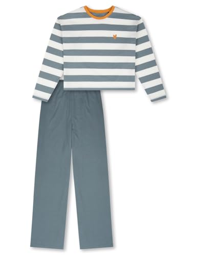 Schiesser Mädchen Schlafanzug Set Pyjama lang - 100% Organic Bio Baumwolle - Größe 140 bis 176 von Schiesser