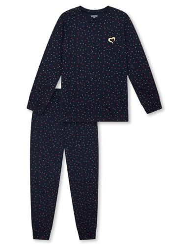 Schiesser Mädchen Schlafanzug Set Pyjama lang - 100% Organic Bio Baumwolle - Größe 140 bis 176 von Schiesser