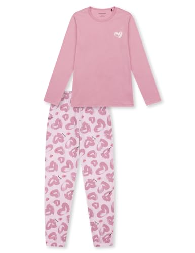 Schiesser Mädchen Schlafanzug Set Pyjama lang - 100% Organic Bio Baumwolle - Größe 140 bis 176 von Schiesser
