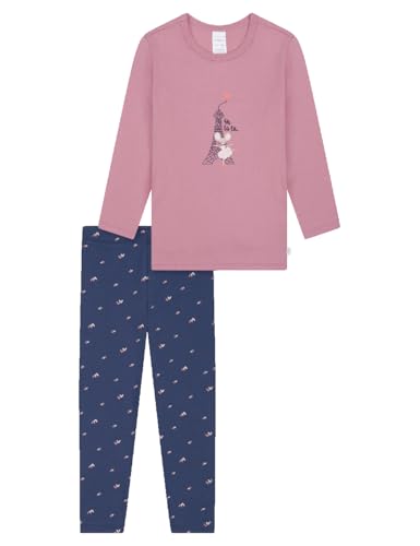Schiesser Mädchen Schlafanzug Set Pyjama lang - 100% Organic Bio Baumwolle - Größe 92 bis 140 von Schiesser