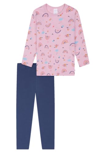Schiesser Mädchen Schlafanzug Set Pyjama lang - 100% Organic Bio Baumwolle - Größe 92 bis 140 von Schiesser