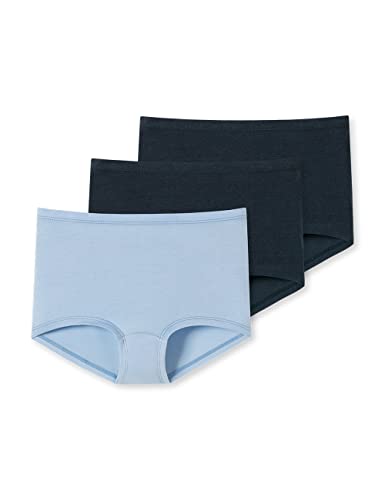 Schiesser Mädchen 3 PACK Unterwäsche Shorts weiches Bündchen - 95/5 Organic Bio Baumwolle - Größe 140 bis 176 von Schiesser