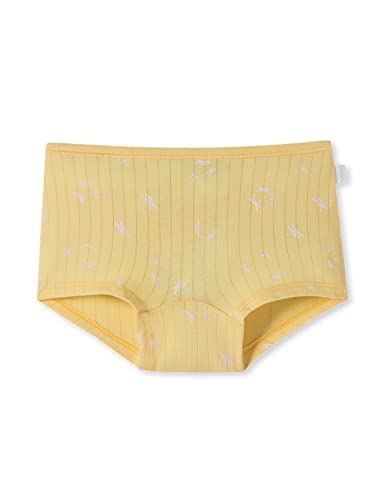 Schiesser Mädchen Shorts Unterhosen Unterwäsche, gelb Bedruckt, 98 von Schiesser