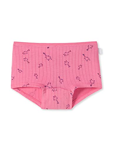 Schiesser Mädchen Shorts Unterhosen Unterwäsche, pink Bedruckt, 116 von Schiesser