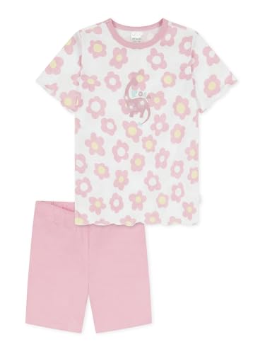 Schiesser Mädchen Shorty Girls World - White Print - Größe 128 von Schiesser