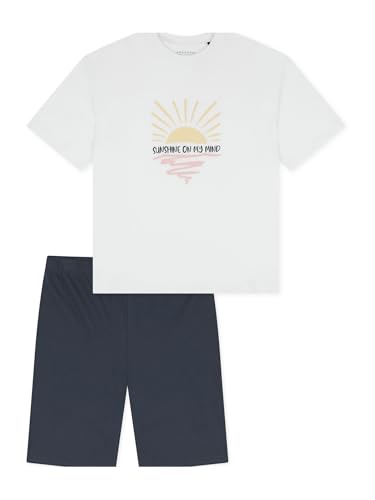 Schiesser Mädchen Shorty Nightwear - Graphit - Größe 164 von Schiesser