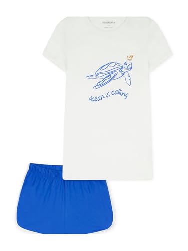 Schiesser Mädchen Shorty Nightwear - Weiss - Größe 140 von Schiesser