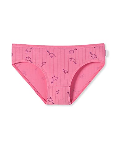Schiesser Mädchen Slip Unterhosen Unterwäsche, pink Bedruckt, 98 von Schiesser