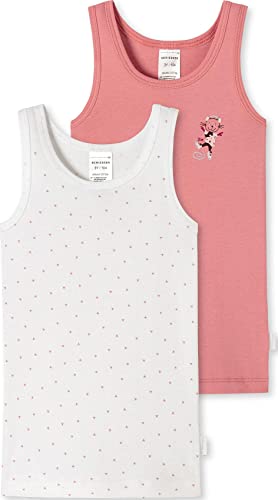 Schiesser Mädchen Unterhemden Tops 2 PACK von Schiesser