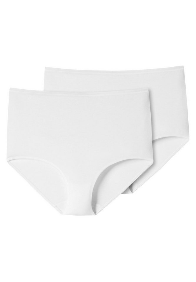 Schiesser Maxislip 2er Pack 95/5 Organic Cotton (Spar-Set, 2-St) Maxi-Slip - Baumwolle - Besonders flache Nähte und supersofter Bund  von Schiesser