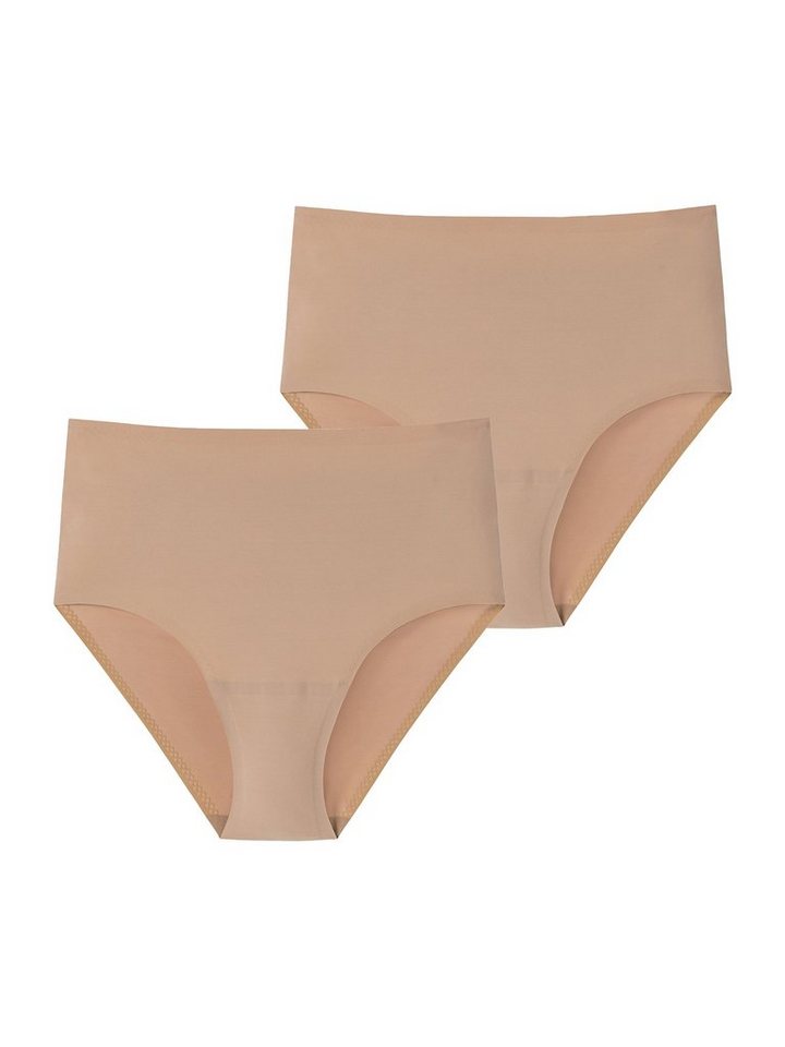 Schiesser Maxislip Invisible Soft (2-St) Maxi-slip unterhose unterwäsche von Schiesser