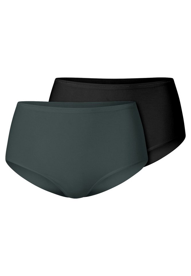 Schiesser Midislip 2er Pack Modal Essentials (Spar-Set, 2-St) Midi Slip - Atmungsaktiv von Schiesser