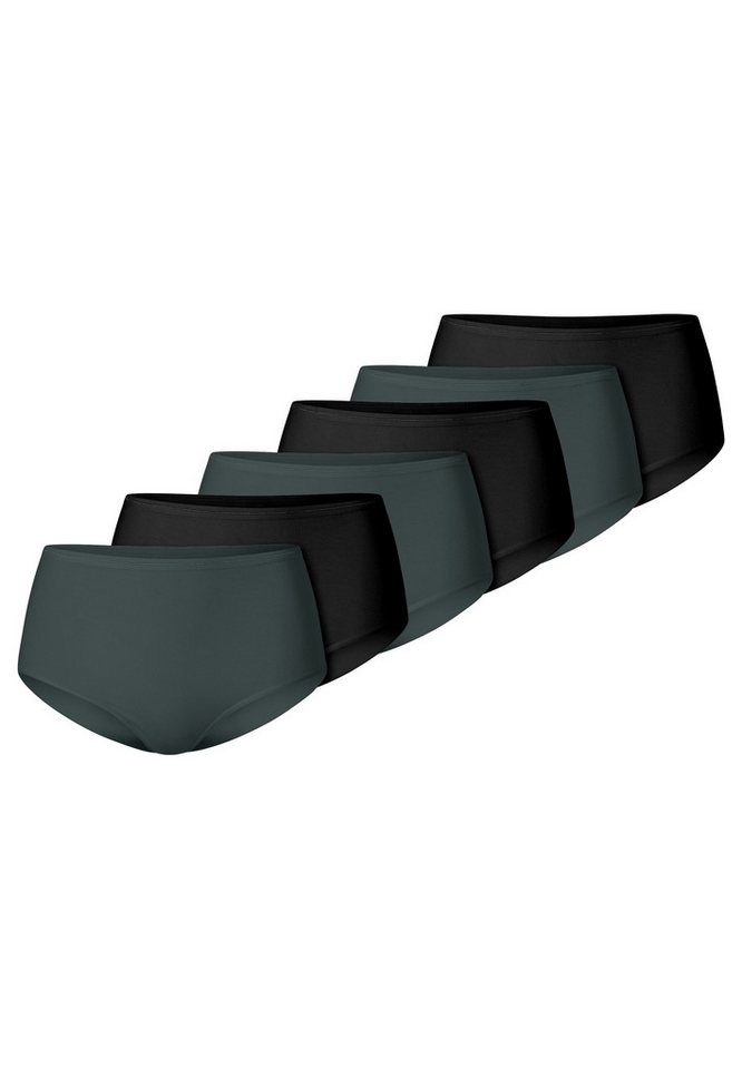 Schiesser Midislip 6er Pack Modal Essentials (Spar-Set, 6-St) Midi Slip - Atmungsaktiv von Schiesser
